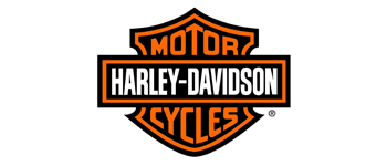 a harley davidson logo on a white background